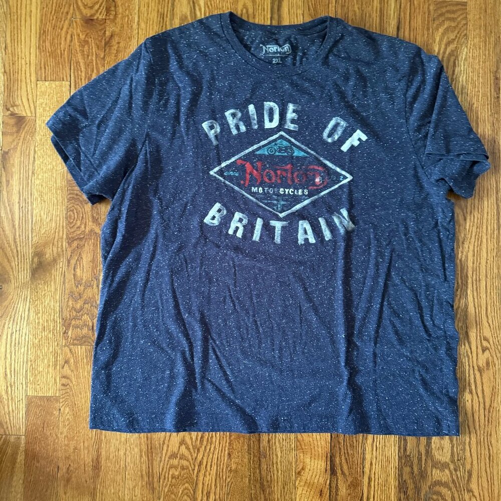 Norton Motorcycles t-shirt. Size 2xl
